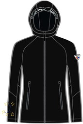 Bluza Rossignol Jcc Damska Climi Z Kapturem Czarna