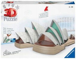 Ravensburger Puzzle 3D Budynki Nocą Opera W Sydney