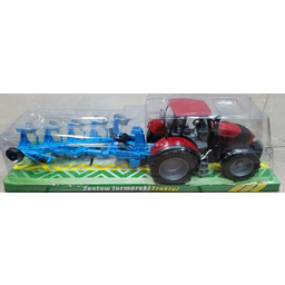 Zabawka duży traktor z pługiem dla chłopca 4911