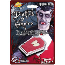 Fiestas GUIRCA Zęby wampira z tworzywa termoplastycznego