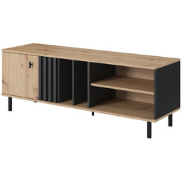 Stolik RTV Madis C 138 cm - dąb