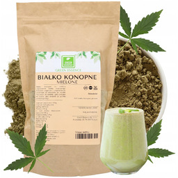 BIAŁKO ROŚLINNE KONOPNE 500g naturalne w proszku wegańskie