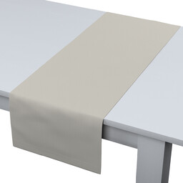 Bieżnik prostokątny, silver(jasnoszary), 40 x 130 cm, Cotton