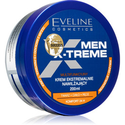 Eveline Men X-Treme, multifunkcyjny krem ekstremalnie nawilżający