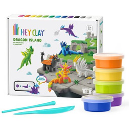 HEY CLAY Masa plastyczna Wyspa Smoków HCL15035CEE15