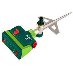 Zraszacz oscylacyjny z wielokierunkową regulacją zasięgu VERTO