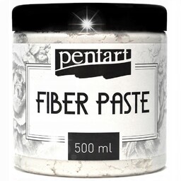 Pasta celulozowa Pentart Fiber modele 3D włóknista artystyczna