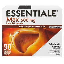 ESSENTIALE MAX 600 mg, 90 kapsułek -> Odbiór