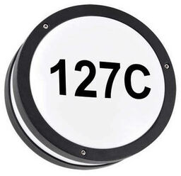Elewacyjna LAMPA ścienna SOLINA LED C 03837 Ideus