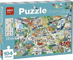 Apli kids - Puzzle obserwacyjne, 18820