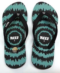 japonki męskie REEF SWITCHFOOT PRINTS Black Swirl