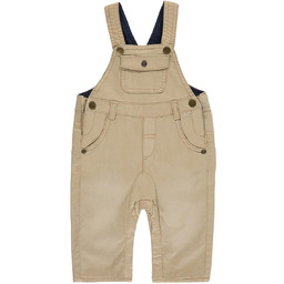 Niemowlęce spodnie ogrodniczki beżowe Kanz r.68