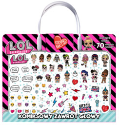 L.O.L. Surprise! Kocham naklejać 2 Komiksowy zawrót głowy
