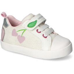 Sneakersy Geox B45D5B/00954/C0406 Białe/Róż