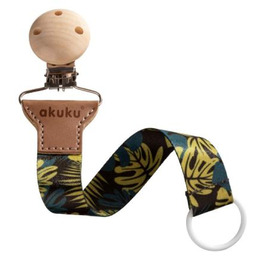 AKUKU Tasiemka do smoczka Liście A0583 -> Odbiór