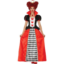 FIESTAS GUIRCA Lady Queen of Hearts Fancy Dress