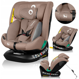 Lionelo Fotelik samochodowy obrotowy Bastiaan One I-size 40-150cm