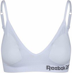 Reebok Damski krótki top z kryształu, rozciągliwy bawełniany