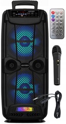 Mocna Kolumna Estradowa 600W Głośnik Bluetooth