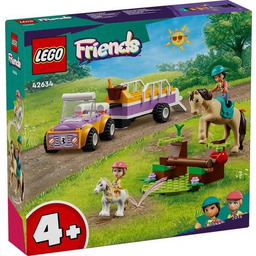 LEGO FRIENDS 42634 PRZYCZEPKA DLA KONIA I KUCYKA