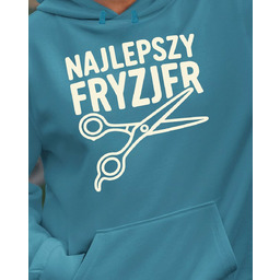 Bluza z kapturem Prezent dla Fryzjer Najlepszy Fryzjer