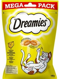 DREAMIES Przysmak dla kota Żółty ser 180 g