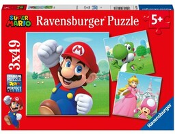 RAVENSBURGER Puzzle Premium: Super Mario 5186 (147 elementów)