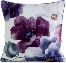 Poszewka welwetowa w kwiaty JA137-08