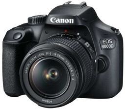 CANON EOS 4000D + 18-55 IS II +