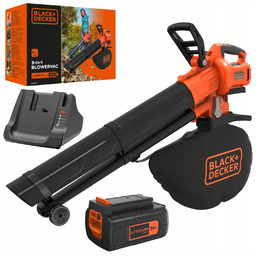 Black Decker Odkurzacz akumulatorowy liści 36V 2,5Ah BCBLV3625L1