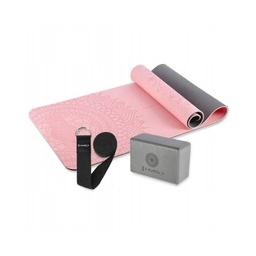 Zestaw Do Jogi Hms Mata Tpe Light Pink