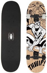 Deskorolka Drewniana Duża D100 Spiderman Beyond