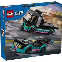LEGO CITY SAMOCHóD WYśCIGOWY I LAWETA