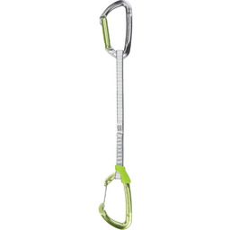 Climbing Technology Uniseks Lime-M Ekspres Wspinaczkowy, Srebrny/Zielony, 12