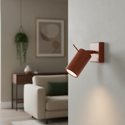 Kinkiet RING ochra czerwona SL.1506 - Sollux