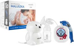 Zestaw Microlife Wyprawka Maluszka, laktator BC200 + termometr
