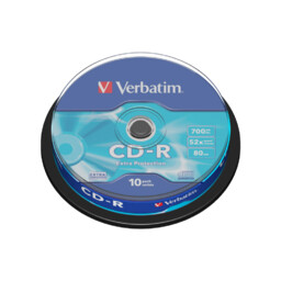 Płyta CD-R 700MB Verbatim 10szt CAKE VER34375