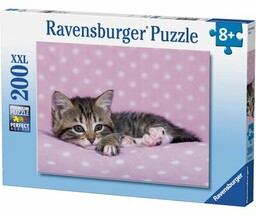 RAVENSBURGER Puzzle Kotek 12824 (200 elementów)