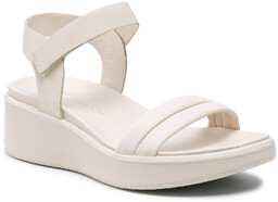 Sandały ECCO Flowt Wedge Lx W 27330359113 Beżowy