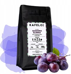 Kawa Kafelov smakowa SUSZONA ŚLIWKA 500G mielona