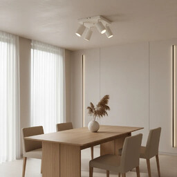 Plafon KARBON 4 Beżowy SL.1602 - Sollux