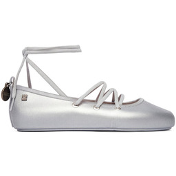 Baleriny Melissa Melissa Beta Ad 38020 Srebrny