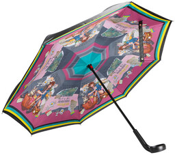 Duży parasol damski - NICOLE LEE UMB6701-JOS JOURNEY