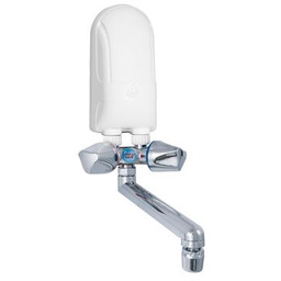 Ogrzewacz wody 5,5 kW z baterią chrom DAFI