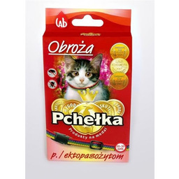 PCHEŁKA Obroża pielęgnacyjna dla kota 30 cm