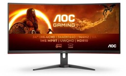 AOC MONITOR LED 34 CU34G2XE/BK