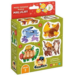 Bright Junior Media CzuCzu Moje pierwsze puzzle Maluchy