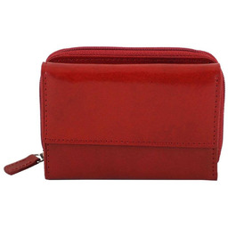 Barberin''s - portfel skórzany damski - Czerwony