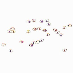 Cyrkonie do paznokci szklane SS3 Crystal AB ok.50
