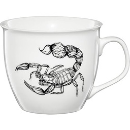AMBITION Kubek Zodiac 550 ml porcelana 11 x
